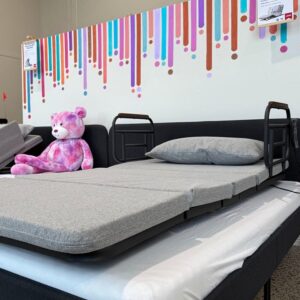 Portable Power Bed With Side Rails